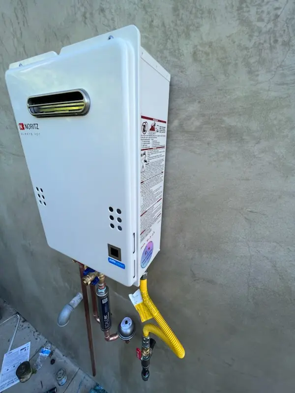 Tankless water heater installation for Lehigh homes