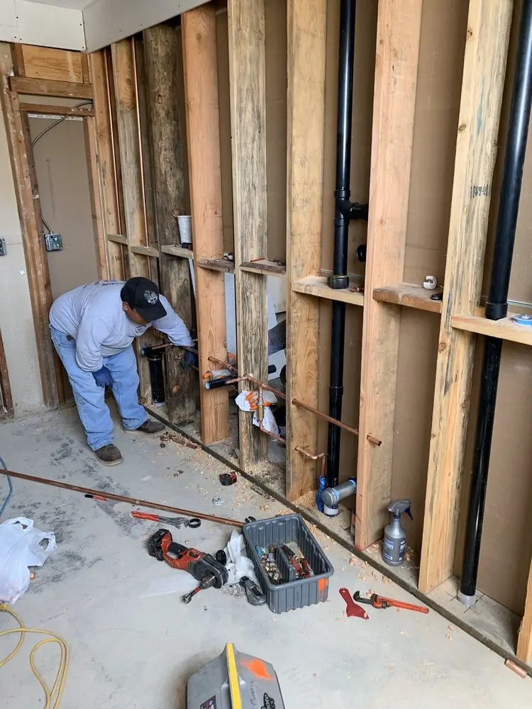 Commercial rough-in plumbing for Commercial Plumbing in Lehigh